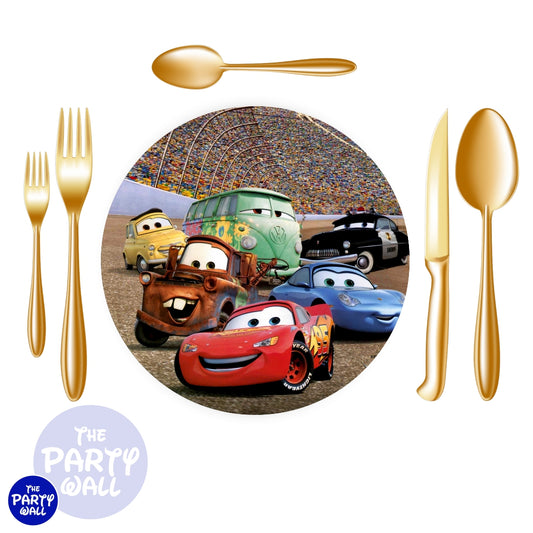 Cars - Funda cubre platos