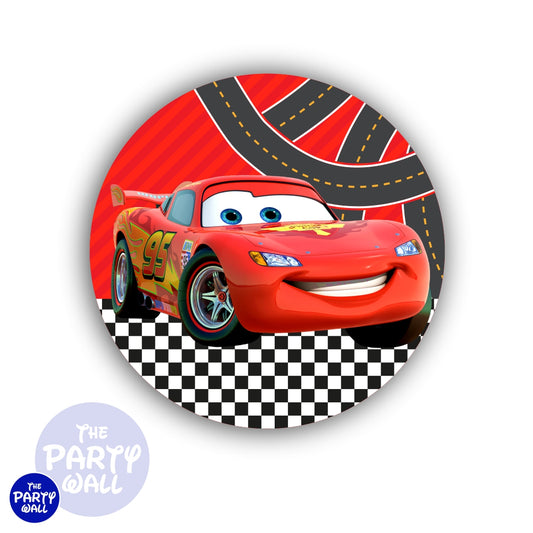Cars - Funda para mampara circular