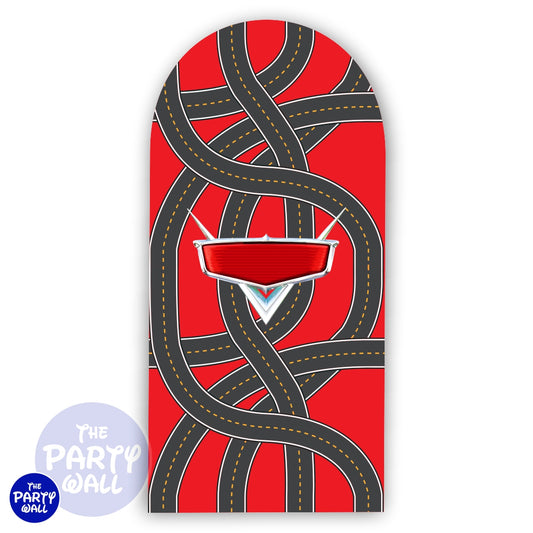 Cars - Funda para mampara de punta redonda