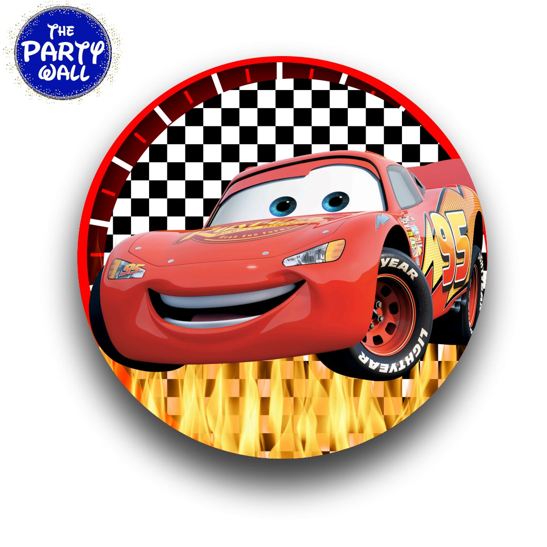 Cars - Funda para mampara circular