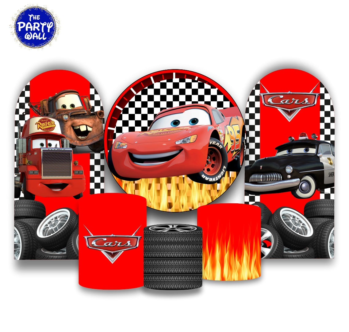 Cars - Fundas para set + 2 complementos