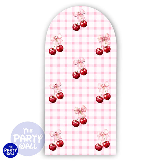 Cereza - Funda para mampara de punta redonda