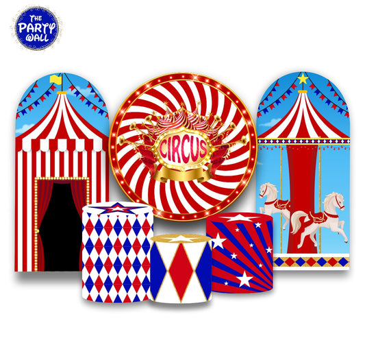 Circo - Fundas para set + 2 complementos