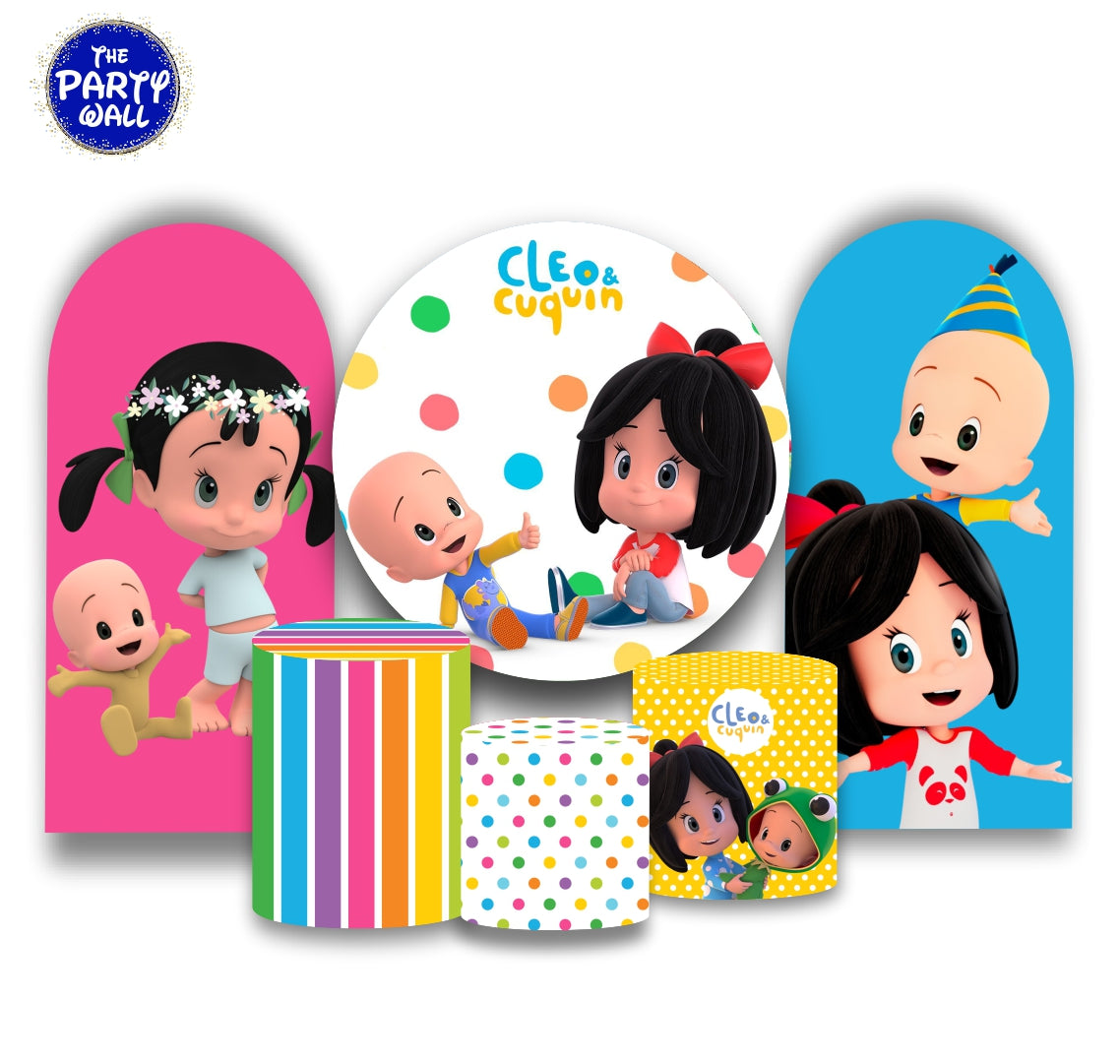 Cleo y Cuquin - Fundas para set + 2 complementos