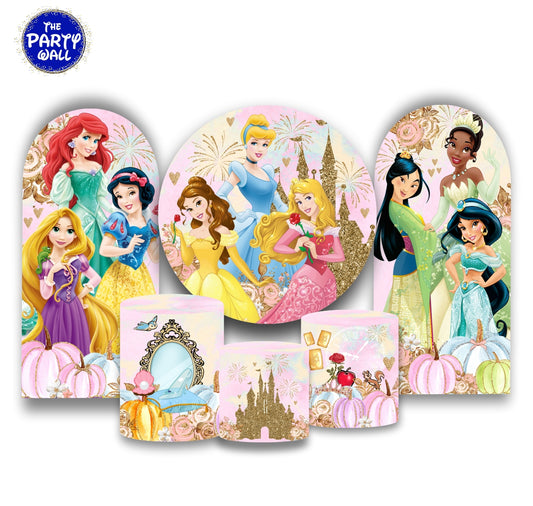 Colección Princesas Disney - Fundas para set + 2 complementos