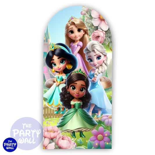 Colección Princesas Disney - Funda para mampara redonda