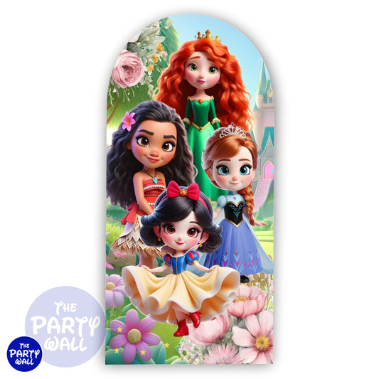 Colección Princesas Disney - Funda para mampara redonda