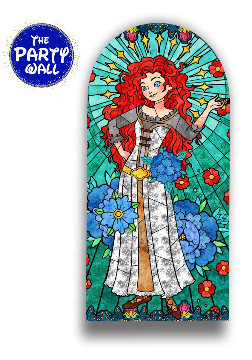 Colección Princesas Disney - Mampara de punta redonda