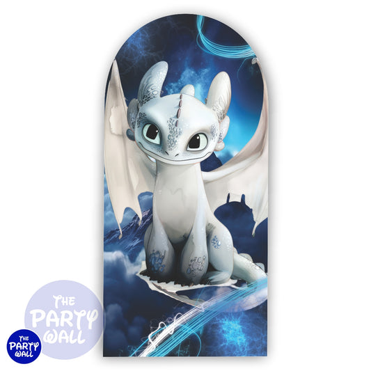 Como entrenar a tu dragón  - Funda para mampara de punta redonda