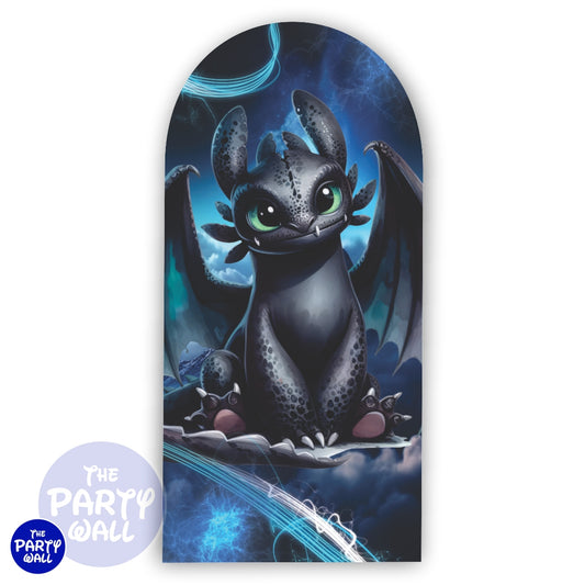 Como entrenar a tu dragón  - Funda para mampara de punta redonda