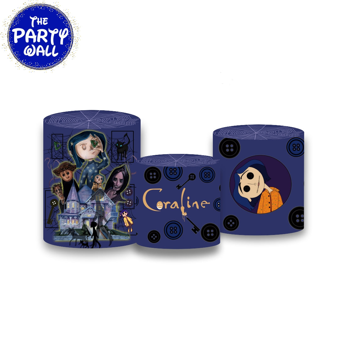 Coraline - Fundas para cilindros