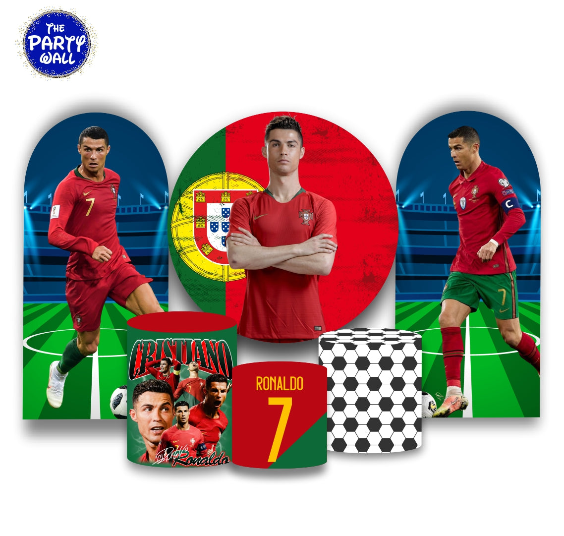 Cristiano Ronaldo - Fundas para set + 2 complementos