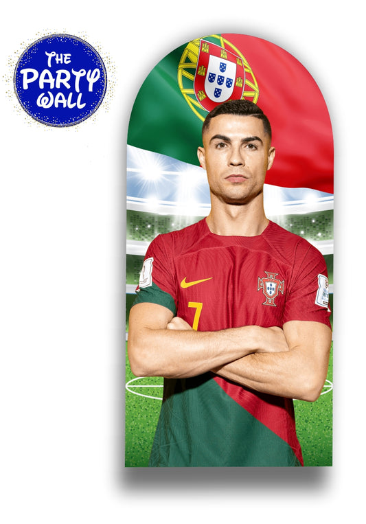 Cristiano Ronaldo - Funda para mampara de punta redonda