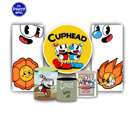 Cuphead - Fundas para set + 2 complementos