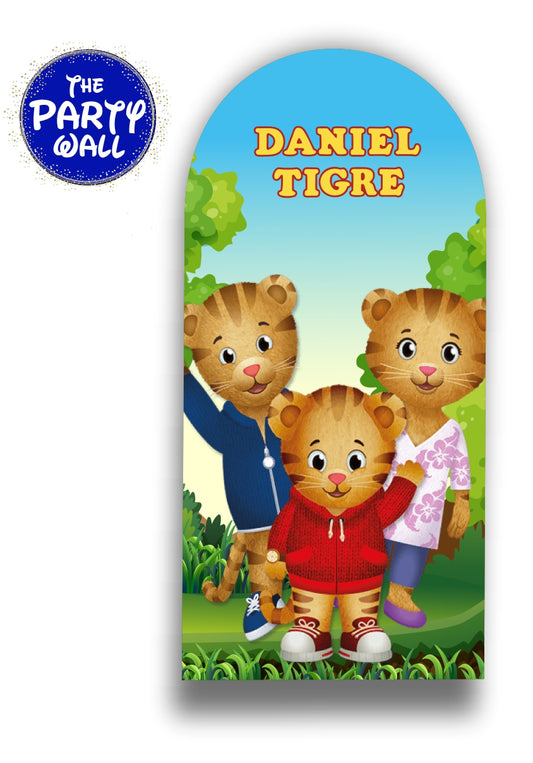 Daniel el Tigre - Funda para mampara de punta redonda
