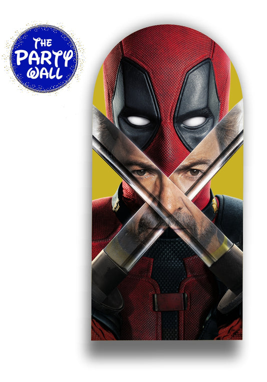 Deadpool & Wolverine - Funda para mampara de punta redonda