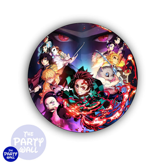 Demon Slayer - Funda para mampara circular