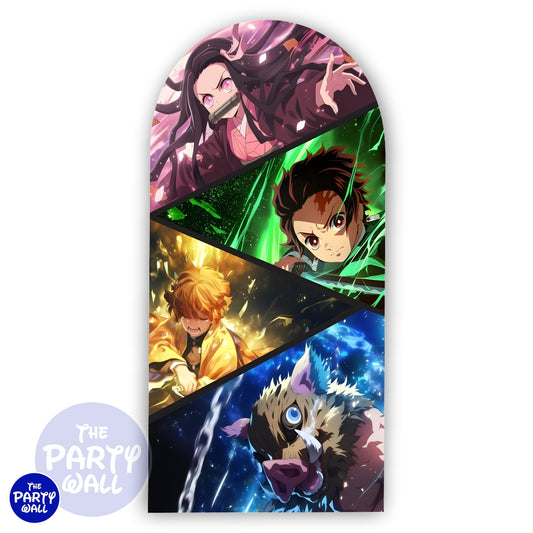 Demon Slayer - Funda para mampara de punta redonda