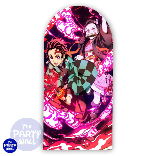 Demon Slayer - Funda para mampara de punta redonda