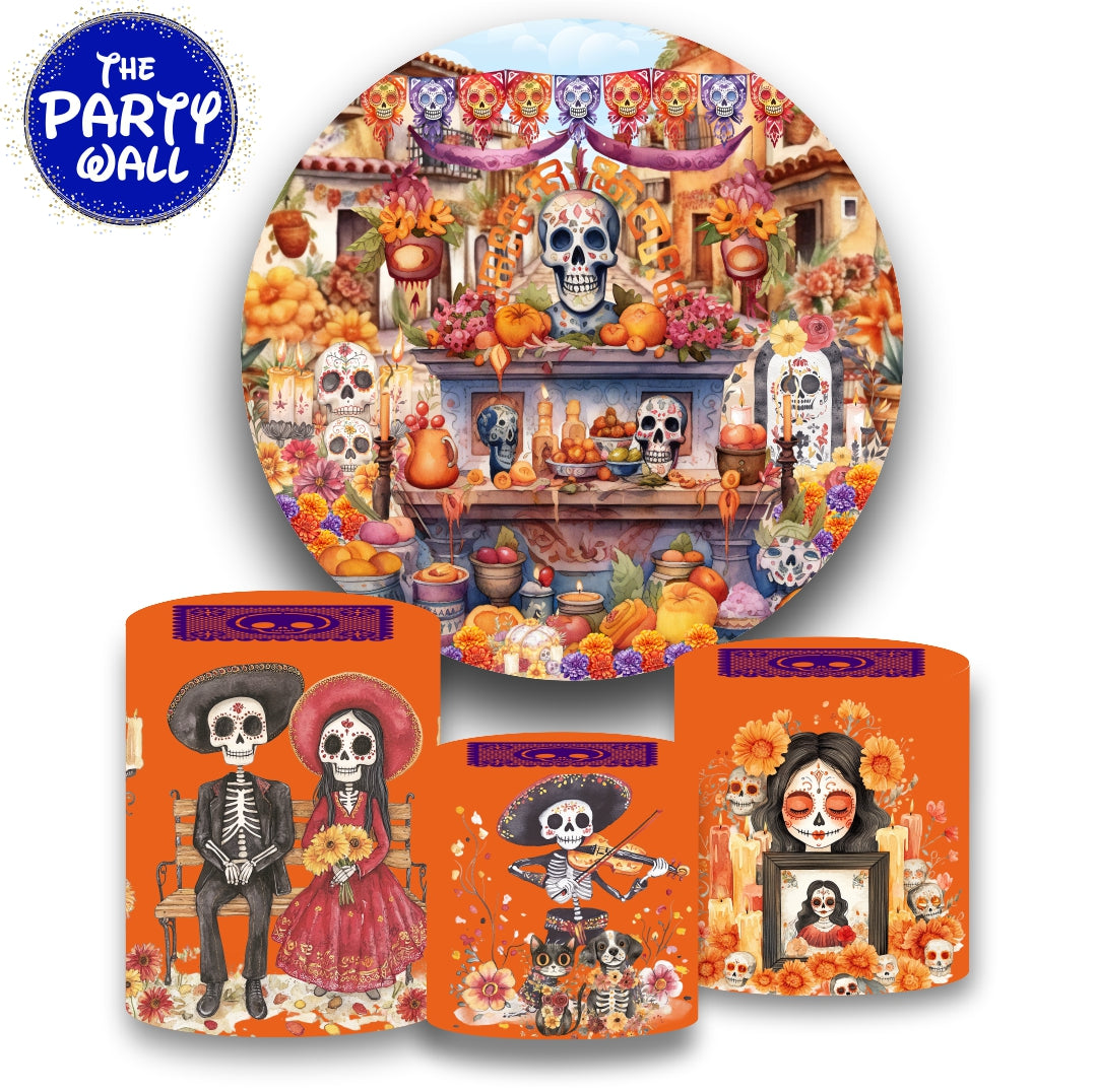 Dia de Muertos - Fundas para set sencillo