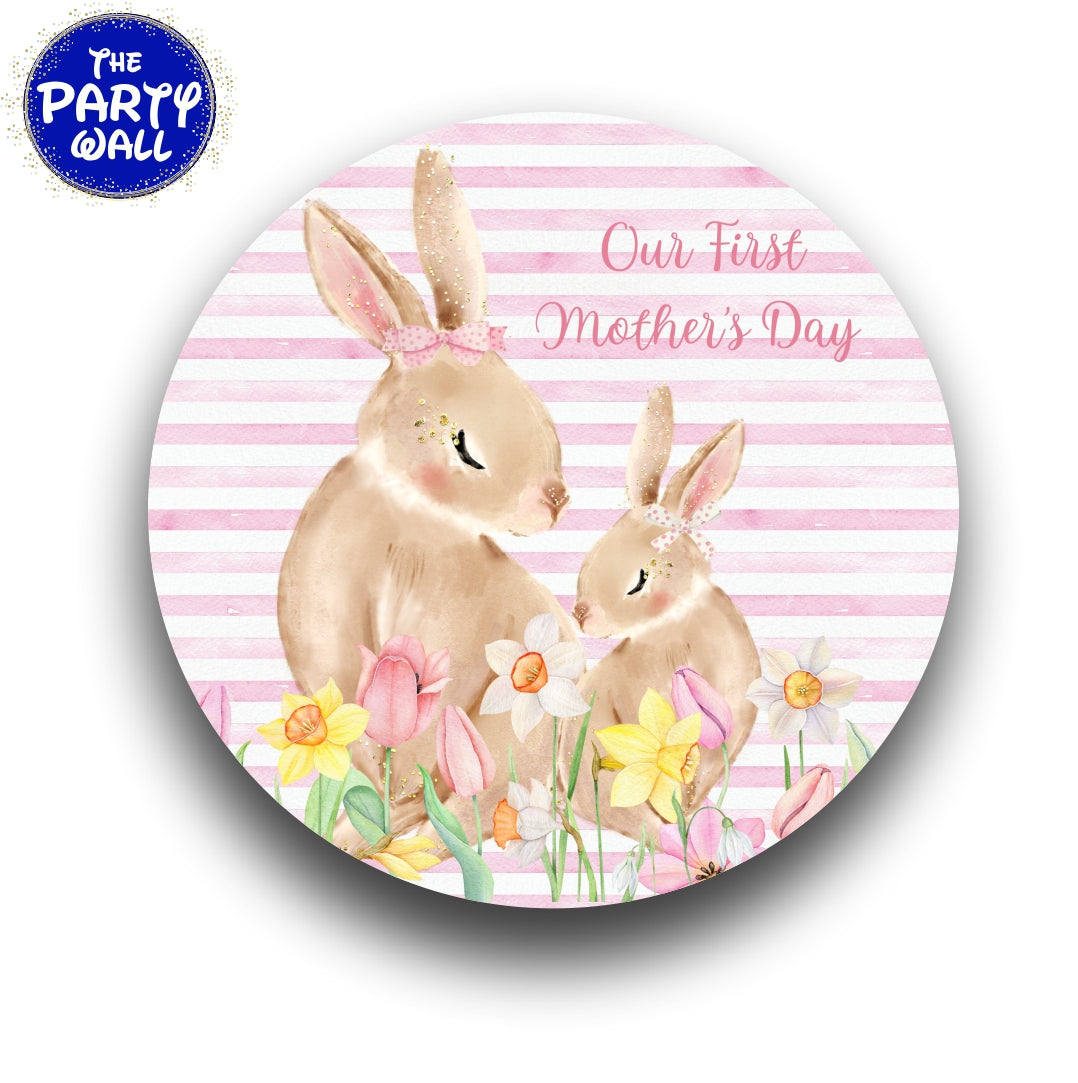 Dia de las Madres - Funda para mampara circular