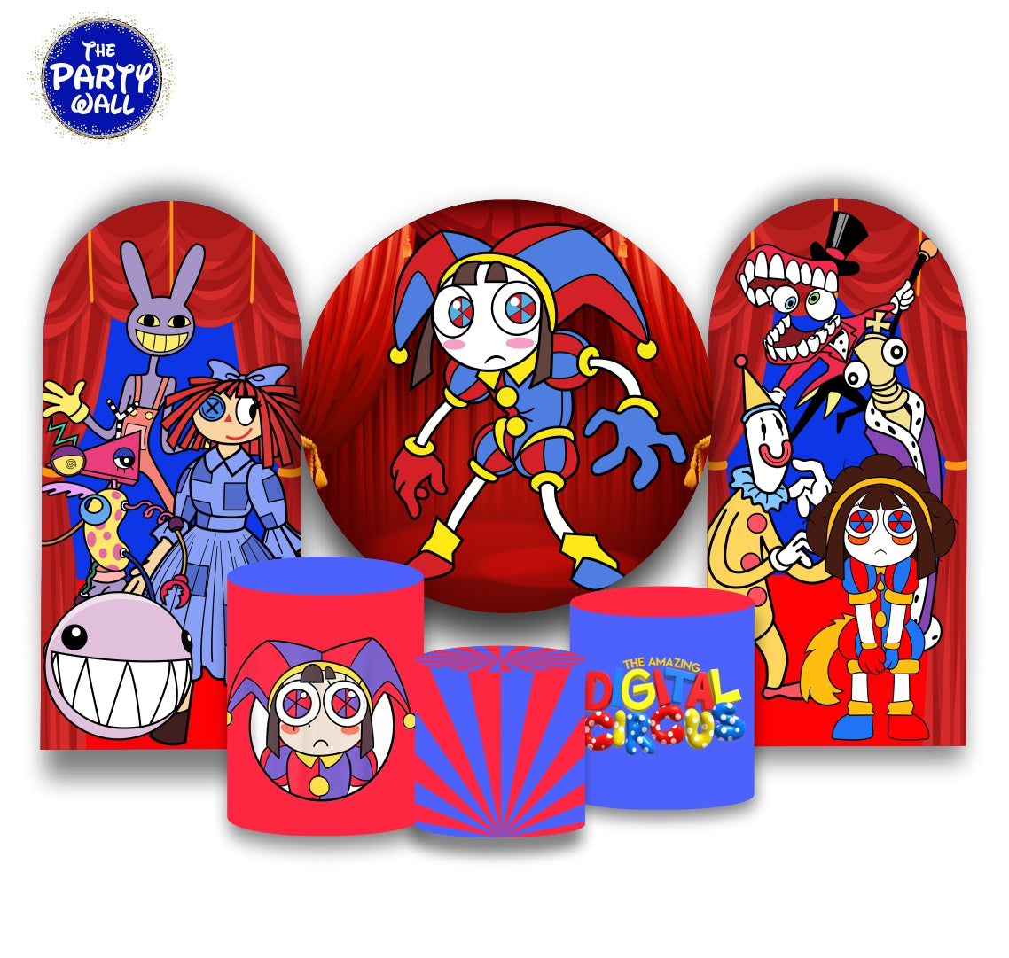 Digital Circus - Fundas para set + 2 complementos