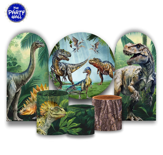 Dinosaurios - Fundas para set + 2 complementos