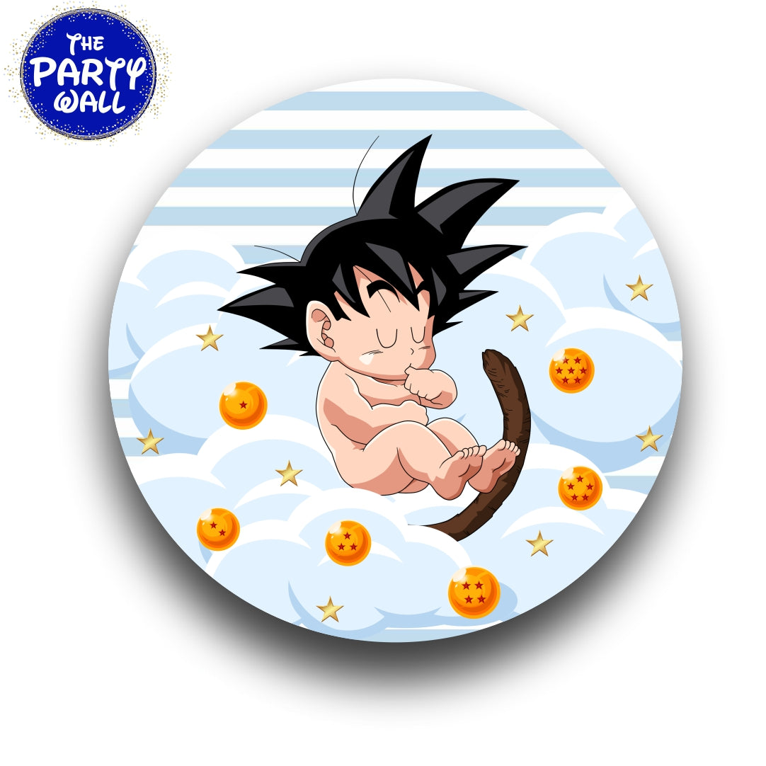 Dragon Ball - Funda para mampara circular