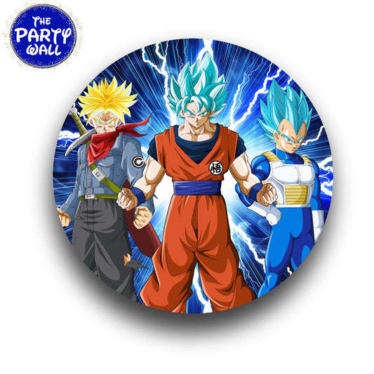 Dragon Ball Z - Funda para mampara circular