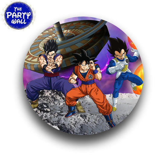 Dragon Ball - Funda para mampara circular