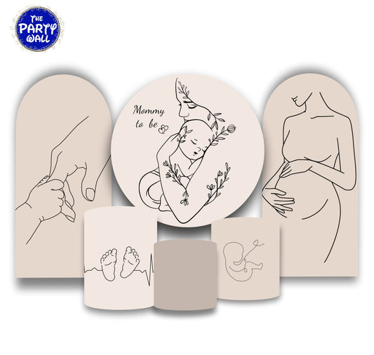 Embarazo - Fundas para set + 2 complementos