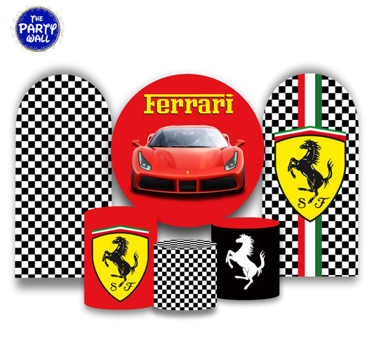 Ferrari - Fundas para set + 2 complementos