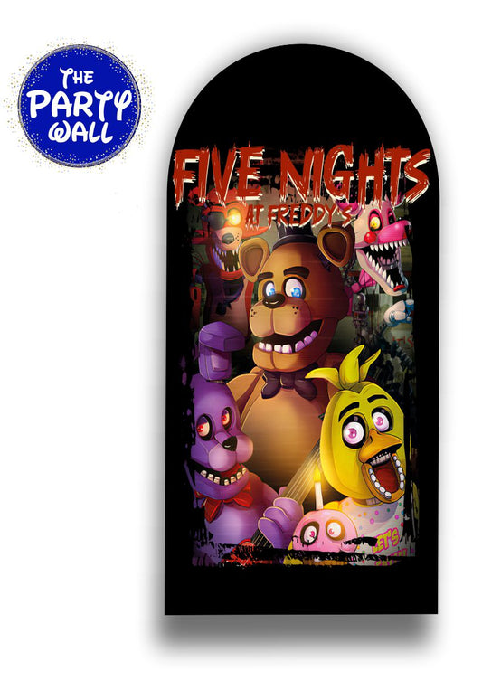 Five Nights at Freddy's - Funda para mampara de punta redonda