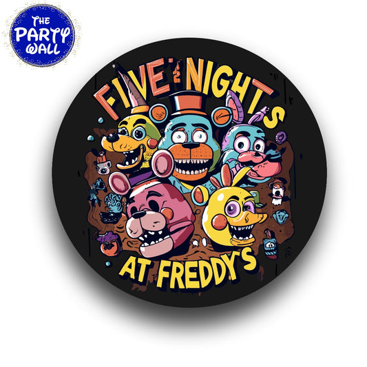 Five Nights at Freddy's - Funda para mampara circular