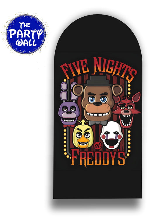 Five Nights at Freddy's - Funda para mampara de punta redonda