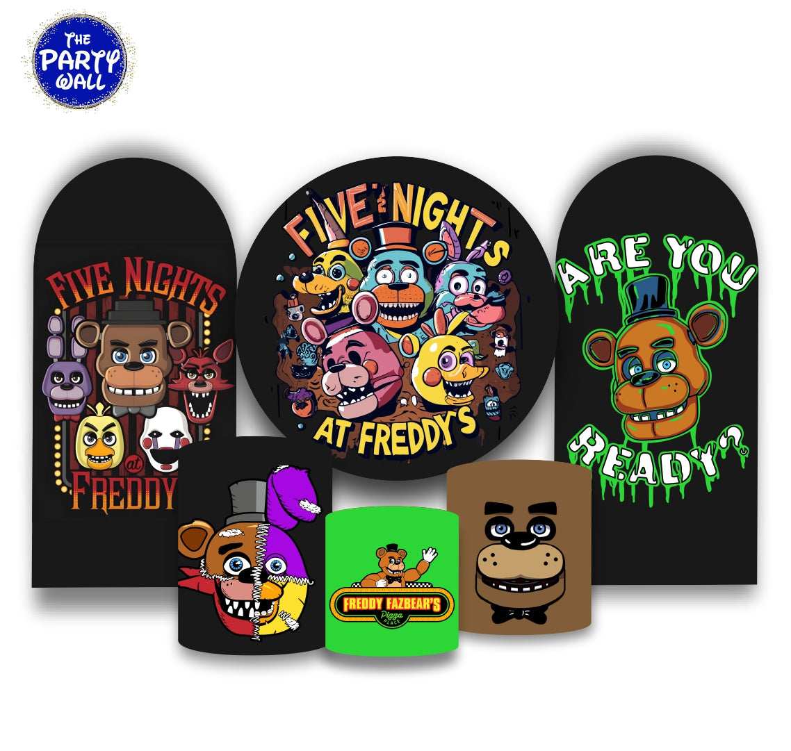 Five Nights at Freddy's - Fundas para set + 2 complementos