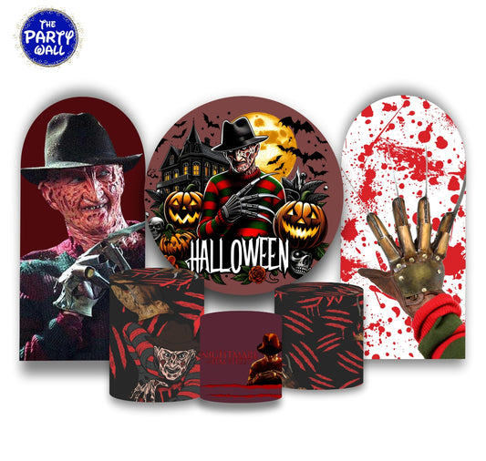 Freddy Krueger - Fundas para set + 2 complementos