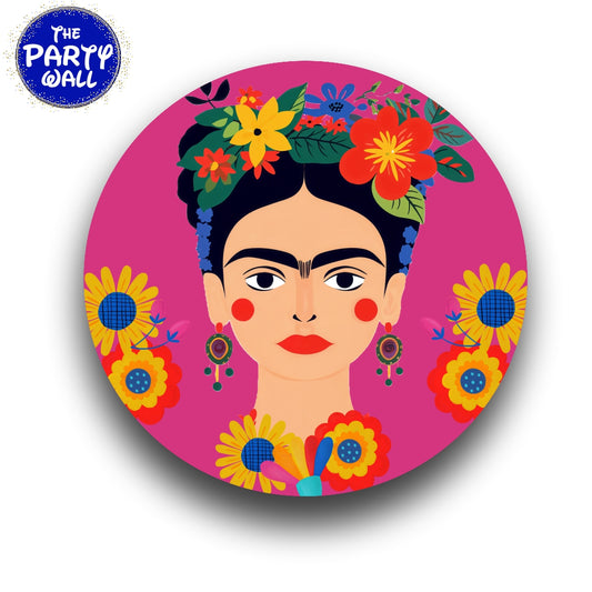 Frida Kahlo - Funda para mampara circular