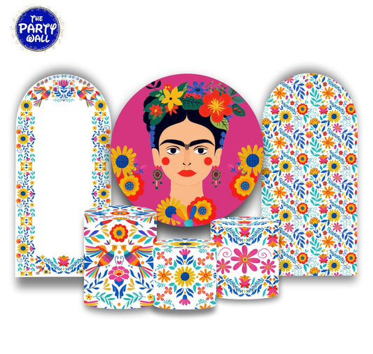 Frida Kahlo - Fundas para set + 2 complementos