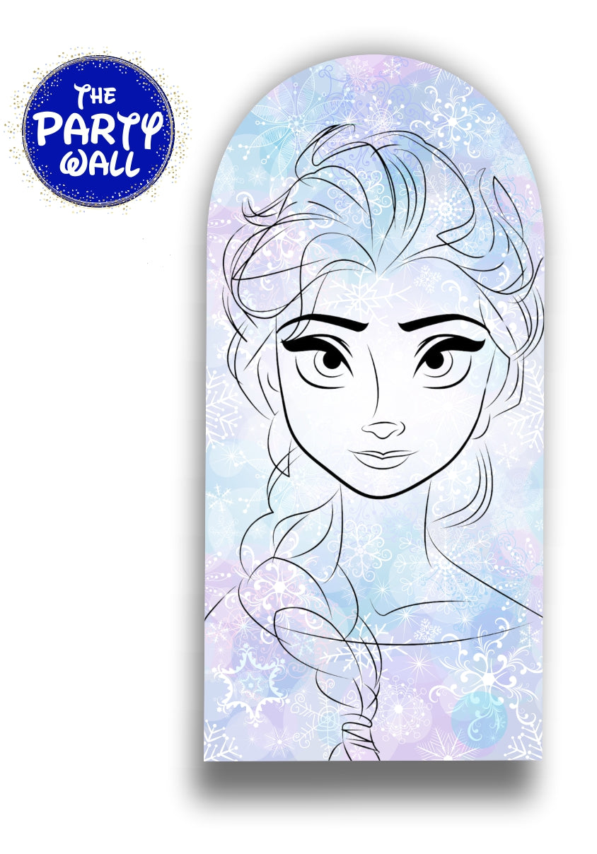 Frozen - Funda para mampara de punta redonda