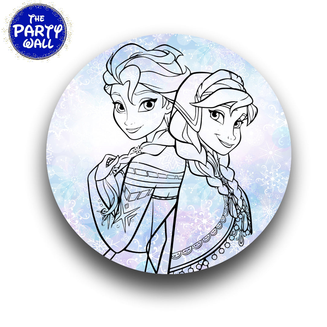 Frozen - Funda para mampara circular