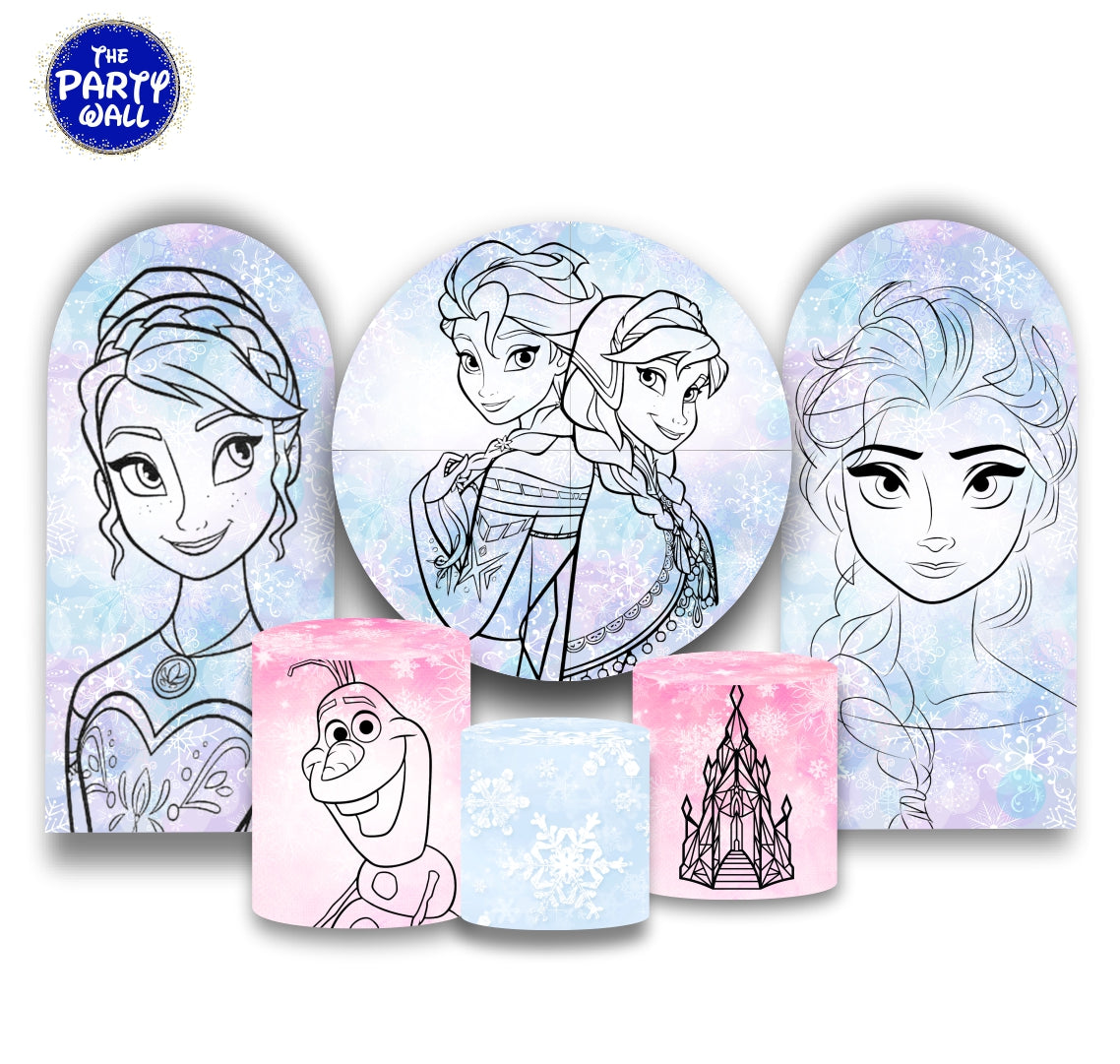 Frozen - Fundas para set + 2 complementos