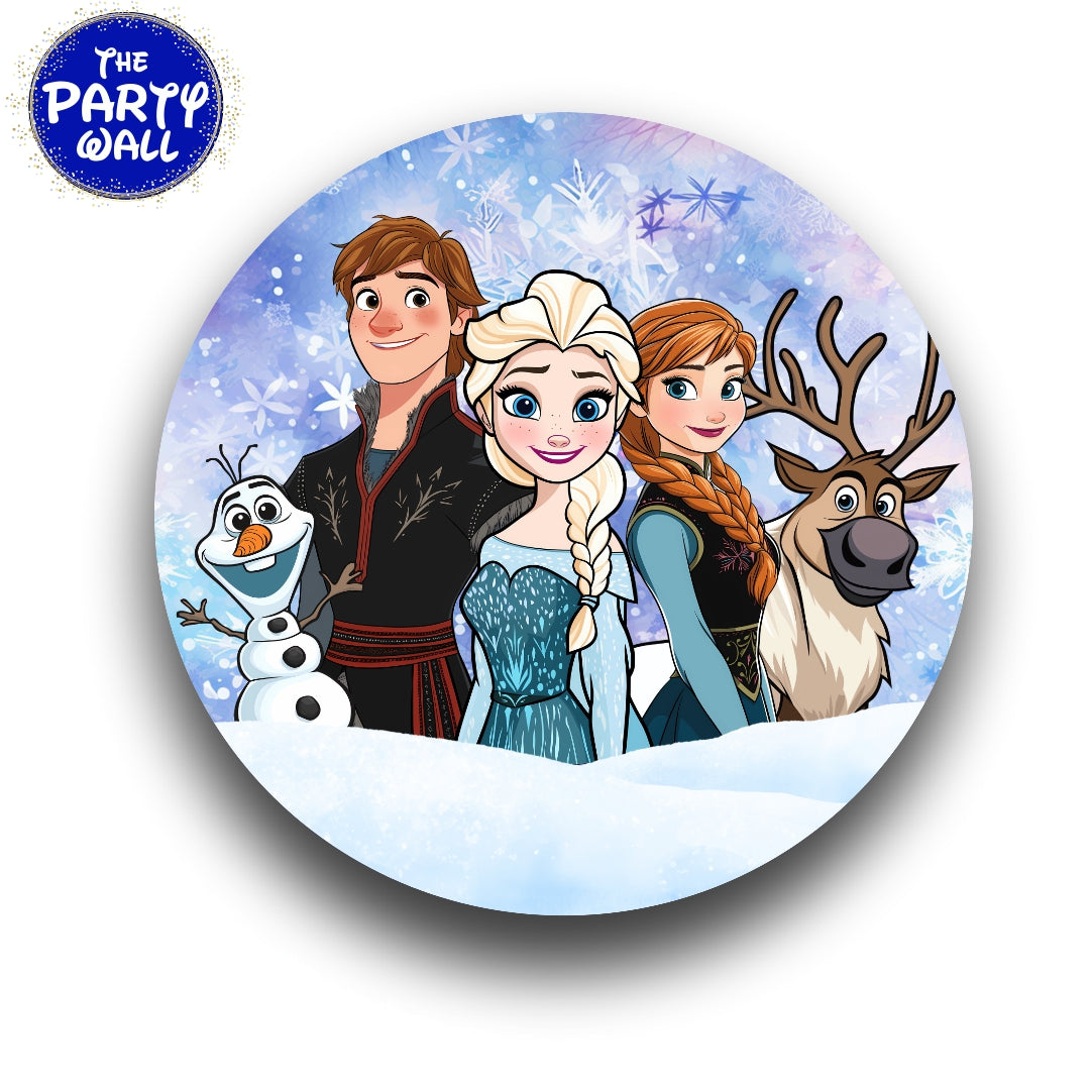 Frozen - Funda para mampara circular