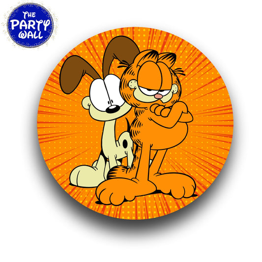 Garfield - Funda para mampara circular