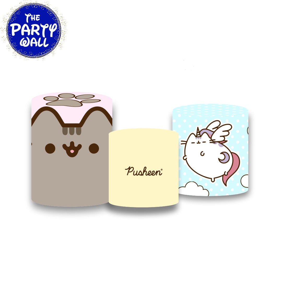 Gato Pusheen - Fundas para cilindros