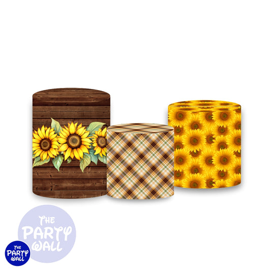 Girasoles - Fundas para cilindros