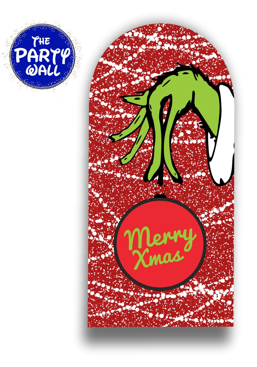 Grinch - Funda para mampara de punta redonda