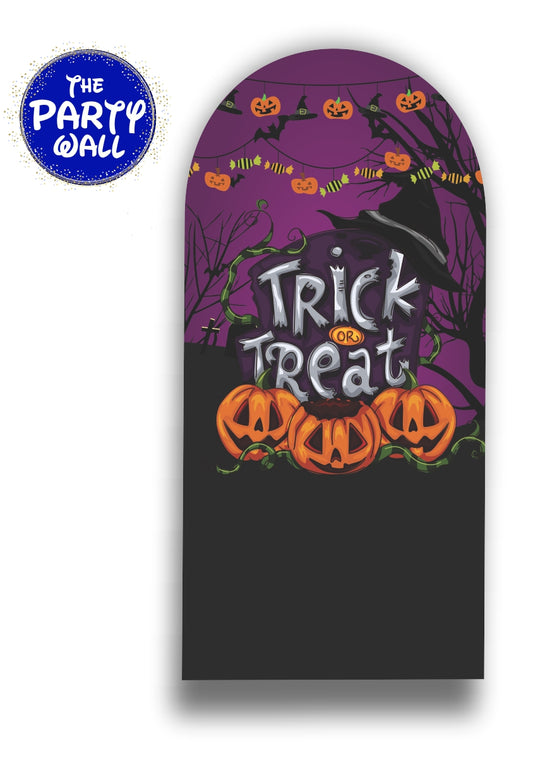Halloween - Funda para mampara de punta redonda