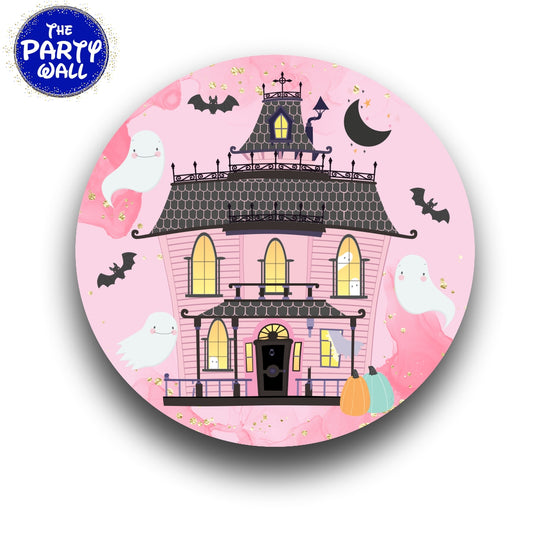 Halloween - Funda para mampara circular