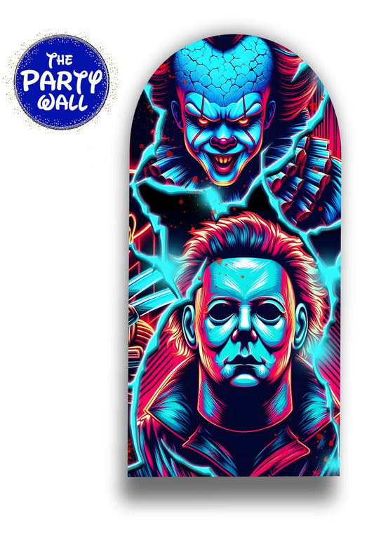 Halloween - Funda para mampara de punta redonda